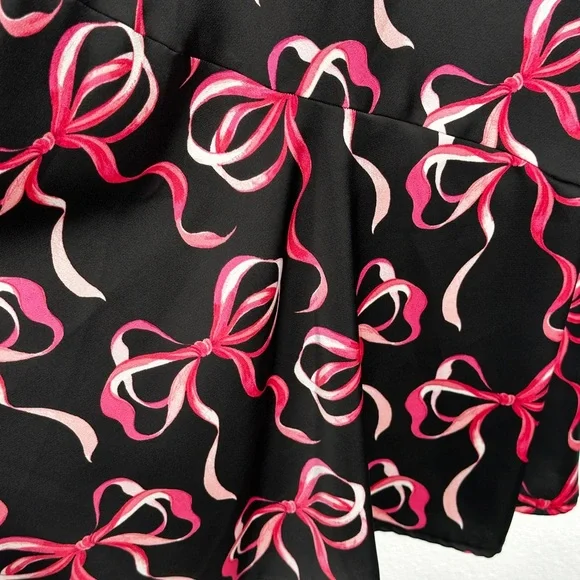 Sfera Collection Black and Pink Dress - Picture 8 of 9